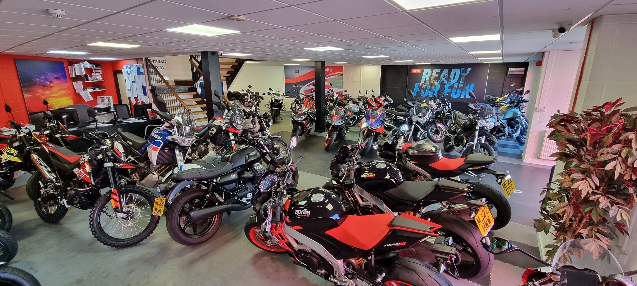 All bike sale showroom